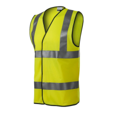 HV Bright biztonsági mellény unisex fluoreszkáló sárga M láthatósági ruházat