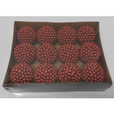  HY-3381DEK.GÖMB DOB. 6CM12DB/CS PI dekorációs kellék