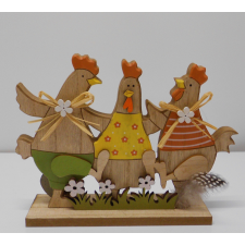  HY-4957 FA DEKOR 13CM 3 TYÚKOCSKA dekorációs kellék