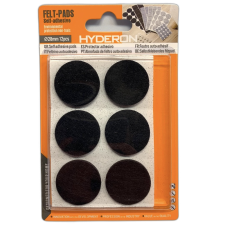 HYDERON Bútorcsúsztató Filc Öntapadó 28Mm Fekete 12Db/Cs Hyderon bútor