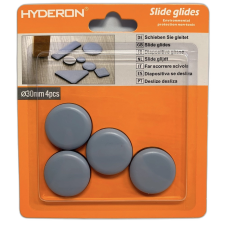 HYDERON Bútorcsúsztató Műanyag Öntapadó 30Mm 4Db/Cs Hyderon bútor