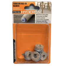 HYDERON Bútorcsúsztató Talp Fém-Filces Csavar.18 4Db/Cs. Hyderon bútor