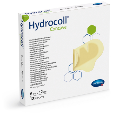 Hydrocoll concave hidrokolloid kötszer (8x12 cm; 10 db) gyógyászati segédeszköz