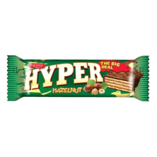 Hyper mogyorós krémmel töltött mártott ostya 55 g csokoládé és édesség
