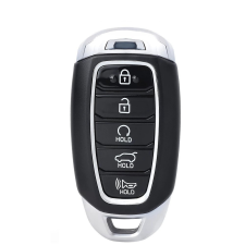 Hyundai 5 gombos keyless kulcsház autó tuning