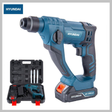 Hyundai akkus fúrókalapács 2 db akkumulátorral - HYD-3208-20V fúrókalapács