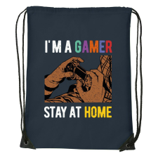  I am a gamer - Sport táska navy kék tornazsák