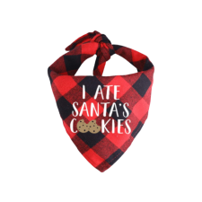  "I ate Santa's cookies" karácsonyi kutyakendő kutyaruha