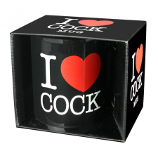 I Love Cock - bögre erotikus ajándék