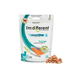 I'm Different I’m Different® freeze-dried pisztráng jutalomfalat 40g jutalomfalat kutyáknak