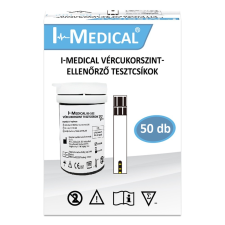 I-Medical I-Medical tesztcsík vércukorszint mérőhöz 50db gyógyászati segédeszköz