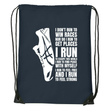  I run - Sport táska navy kék tornazsák