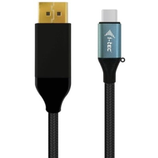 I-TEC C31CBLDP60HZ USB-C - DisplayPort (apa - apa) kábel 1.5m - Fekete kábel és adapter