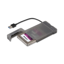I-TEC iTec MySafeU313 2.5" USB 3.0 Külső SSD ház Fekete asztali számítógép kellék