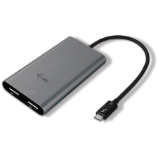 I-TEC Thunderbolt 3 to 2x DisplayPort kábel és adapter