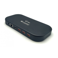 I-TEC Thunderbolt 3/USB-C Dual 4K Docking Station + USB-C to DisplayPort Cable 1,5 m + Power Delivery 60W laptop kellék