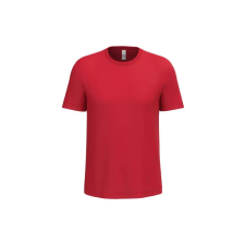  IB310 Ideal 150 körkötött férfi pamut póló, Ideal Red-XL férfi póló