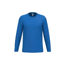  IB313 Unisex Ideal 150 hosszú ujjú pamut póló, Ideal Royal Blue-M