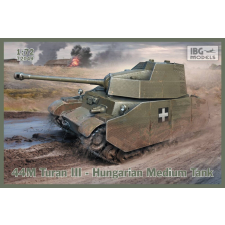  IBG 43M Turan III - Hungarian Tank with Skirts 1:72 (72049) makett