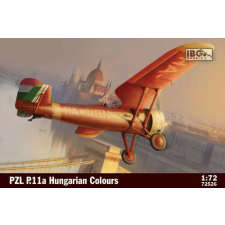  IBG PZL P.11a Hungarian colours 1:72 (72526) makett