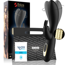 Ibiza Rotating Rabbit klitoriszágas vibrátor, rotáló fejrésszel, forgó gyöngysorra (kúpos) vibrátorok