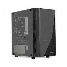 iBox Passion V5 Számítógépház - Fekete számítógép ház
