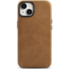 Icarer Olajviasz Prémium Bőrtok iPhone 14 Mágneses Bőrtok Magsafe Barna Wmi14220701-Tn (ICR324)