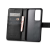 Icarer Wallet Case Samsung Galaxy S23+ bőr tok pénztárcával fekete