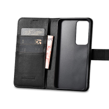 Icarer Wallet Case Samsung Galaxy S23 bőrtokos pénztárca fekete tok és táska