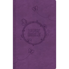 ICB, Holy Bible, Leathersoft, Purple idegen nyelvű könyv