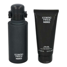 Iceberg - Twice Nero szettI. 125 ml eau de toilette + 100 ml tusfürdő kozmetikai ajándékcsomag