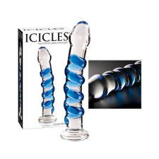 Icicles Icicles - spirális üvegdildó műpénisz, dildó