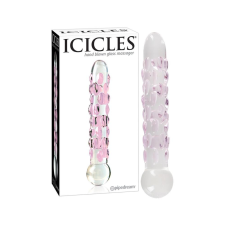 Icicles No. 7 - gyöngyös üveg dildó műpénisz, dildó