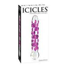 Icicles rücskös, egyenes dildó műpénisz, dildó