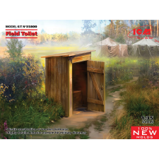 ICM 1/35 Tábori WC modell kiegészítő makett