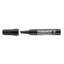 ICO 12 fekete permanent marker filctoll, marker