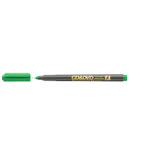 ICO Alkoholos marker 0,5mm, CD/DVD F Ico, zöld filctoll, marker