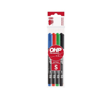ICO Alkoholos marker ICO OHP S 4db-os készlet filctoll, marker