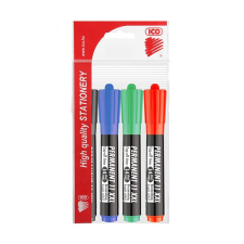 ICO Alkoholos marker ICO Permanent 11 XXL 4db-os készlet filctoll, marker