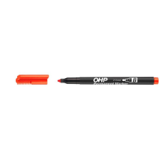 ICO Alkoholos marker, OHP, 2-3 mm, B, ICO, piros filctoll, marker
