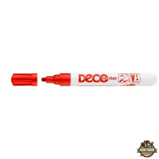 ICO Decomarker D10 piros lakkmarker filctoll, marker