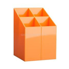ICO Design szögletes narancssárga írószertartó (ICO_9570009004) írószertartó