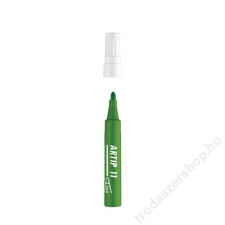 ICO Flipchart marker, 1-3 mm, kúpos, ICO Artip 11, zöld (TICA11Z) filctoll, marker