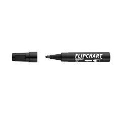 ICO Flipchart marker, 1-3 mm, kúpos, ICO &quot;Artip 11&quot;, fekete filctoll, marker