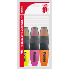 ICO focus 2+1db bl szövegkiemelő 9580065012 filctoll, marker