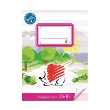 ICO Füzet ICO Süni A/5 36-16 hangjegy bekötött sulikész füzet
