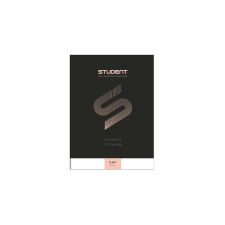 ICO Füzet sima ICO Student Black Prémium A/4 80 lapos füzet