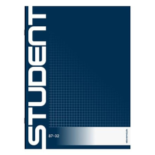 ICO Füzet, tűzött, A4, kockás, 32 lap, ICO "Student" füzet
