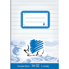 ICO Füzet, tűzött, A5, vonalas, 32 lap, 1. osztály, ICO &quot;Süni&quot; füzet