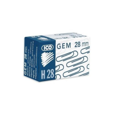 ICO Gemkapocs Ico 28 mm nikkel 100 db/doboz gemkapocs, tűzőkapocs